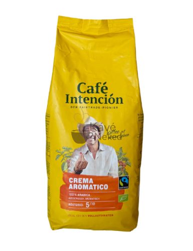 Café Intencion Crema Aromatico BIO szemes kávé - 1 kg