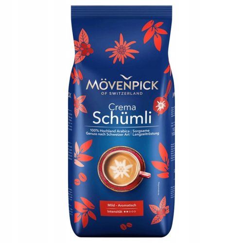 Mövenpick Crema Schümli szemes kávé - 1 kg