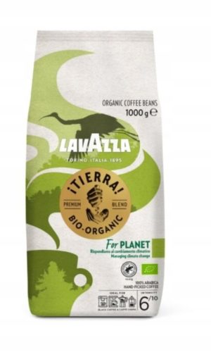 Lavazza Tierra! Bio-Organic szemes kávé - 1 kg