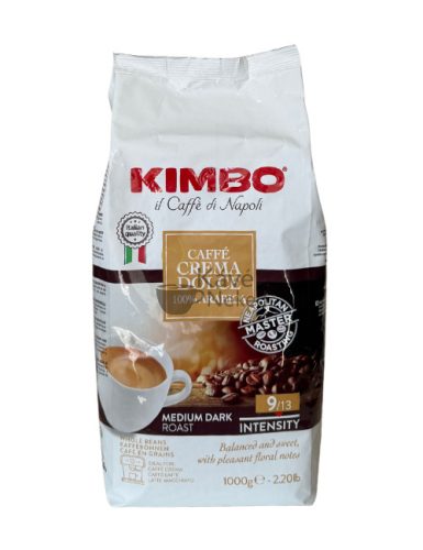 Kimbo Caffé Crema Dolce 100% Arabica szemes kávé - 1 kg