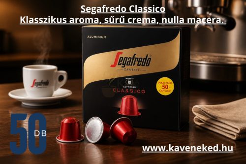 Segafredo Classico kávékapszula 50 db