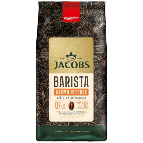 Jacobs Barista Crema Intense szemes kávé - 1 kg