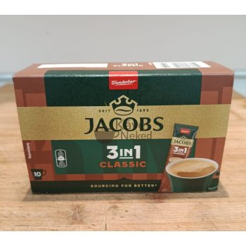 Jacobs 3in1 Classic instant kávékeverék – 10x12 g
