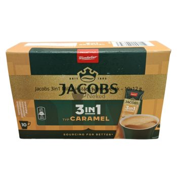 Jacobs 3in1 Caramel instant kávékeverék – 10x12g
